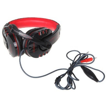 HEADSET GAMING SMARTPHONE/PC DENGAN MICROPHONE HEADSET SUPER BASS UNTUK PC/SMARTPHONE