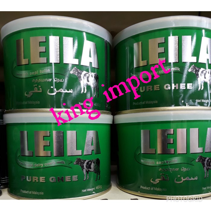 

Leila pure Ghee minyak samin malaysia 400gr