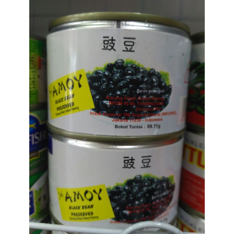 

Amoy Black Bean Preserved/ Kacang Hitam 100gr