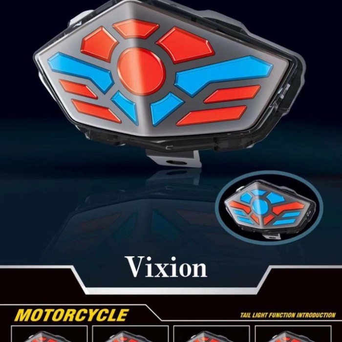 lampu stop vixion variasi motor
