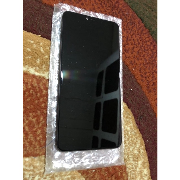 lcd original oppo a3s copotan with frame