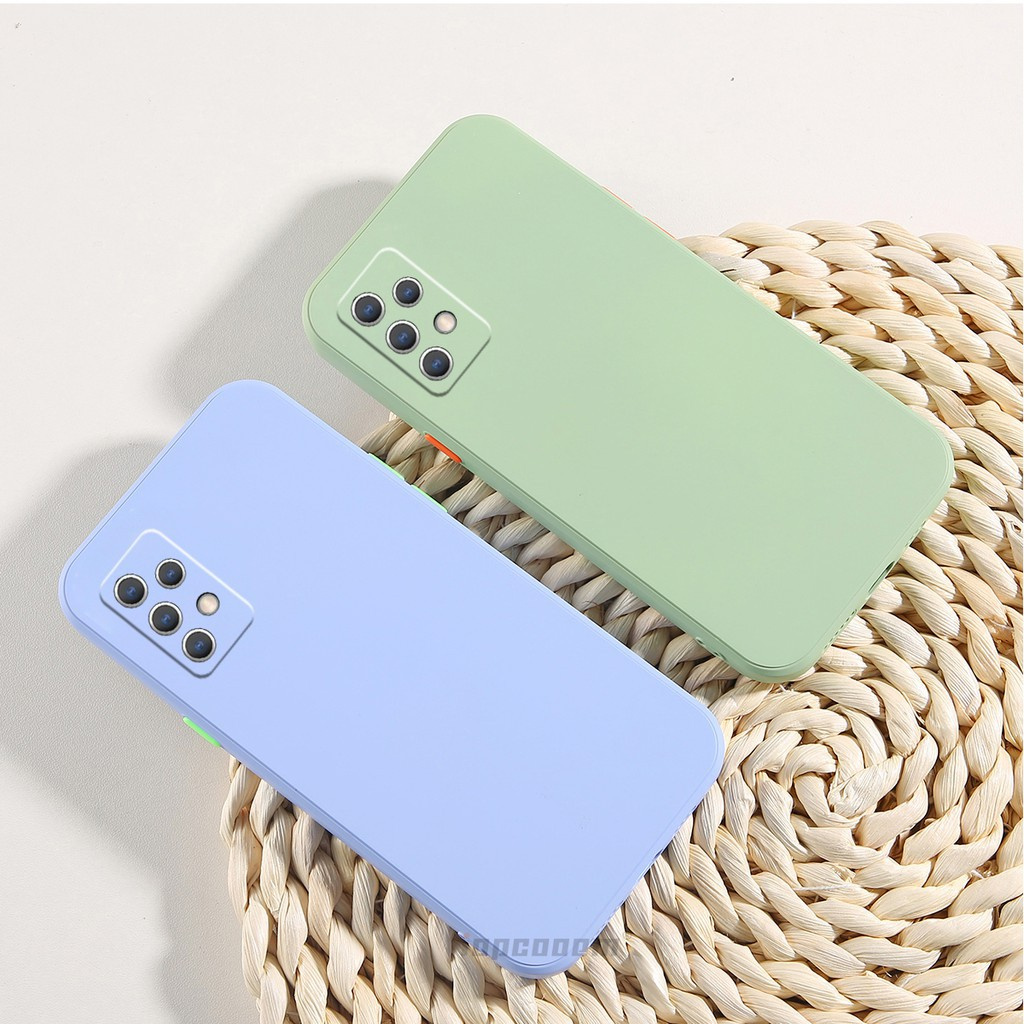 Soft Case Samsung Galaxy A32 4G A32 5G, A52 / A52s, A72 Liquid Silikon Slim Skin Candy Macaron Bludru