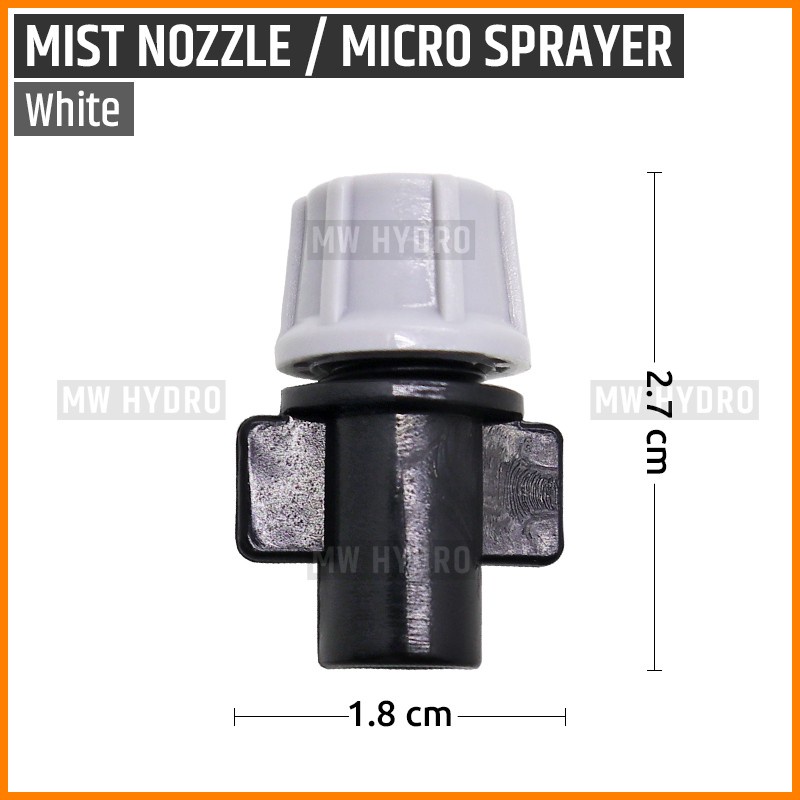 Fogger Head / Mist Nozzle for Misting / Pengkabutan