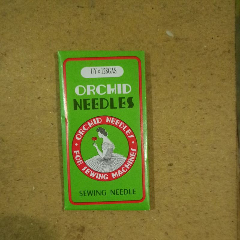 jarum overdeck kamput UY x 128 nomor 14 merk Orchid