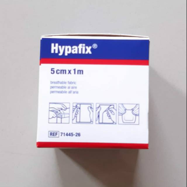 Hipafyx 5 cm x 1 m BSN / Hypafix 5x1 / Hipafix 5cm x 1m / Plester Luka Tahan Air