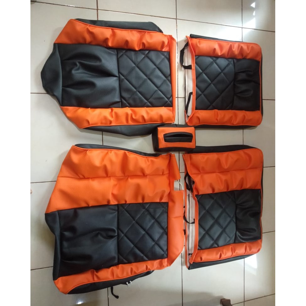 Cover Jok / Sarung Jok Mobil Grandmax Pick Up Model Sofa