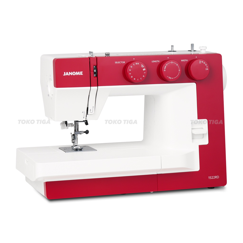 Mesin Jahit JANOME 1522RD / 1522DG / 1522 Portable Multifungsi