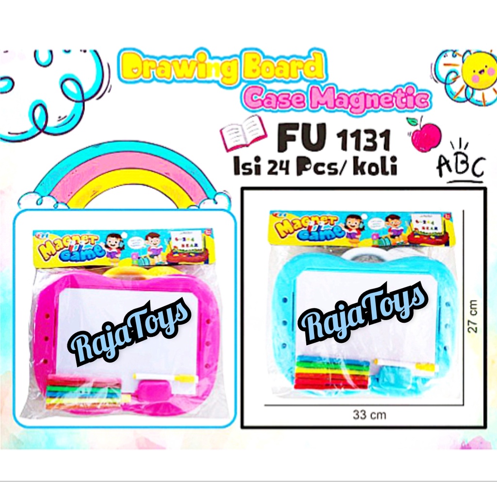 MEJA BELAJAR PAPAN TULIS MAGNETIC DRAWING BOARD FU 1131