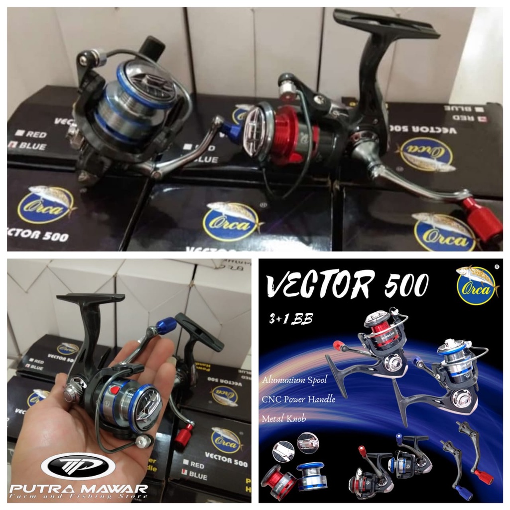 Reel Power Handle Murah Orca VECTOR 500 Murah Reel Mini Murah Reel Orca Spinning Orca Murah