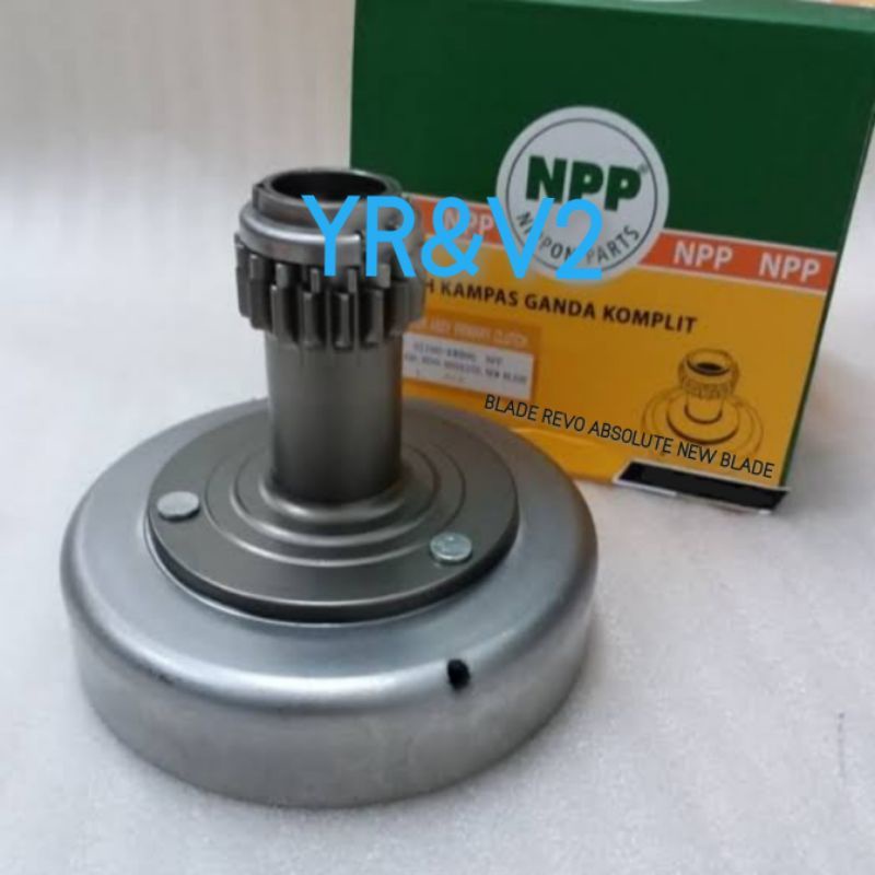 lonceng rumah kampas ganda komplit blade karbu revo absolute revo abs kwb ori npp