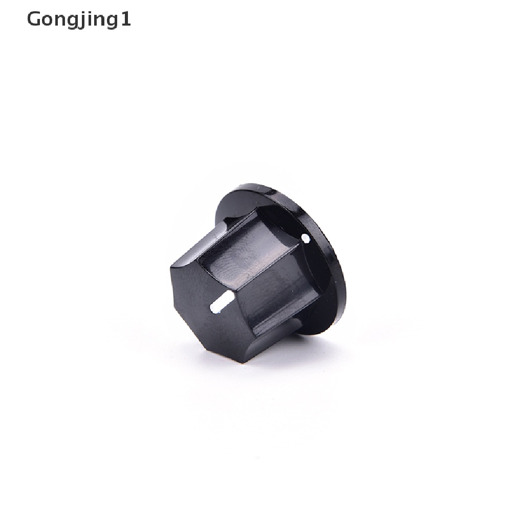 Gongjing1 3Pcs Knob Kontrol volume Nada Bahan Plastik Warna Hitam Gaya vintage Untuk Gitar bass jazz