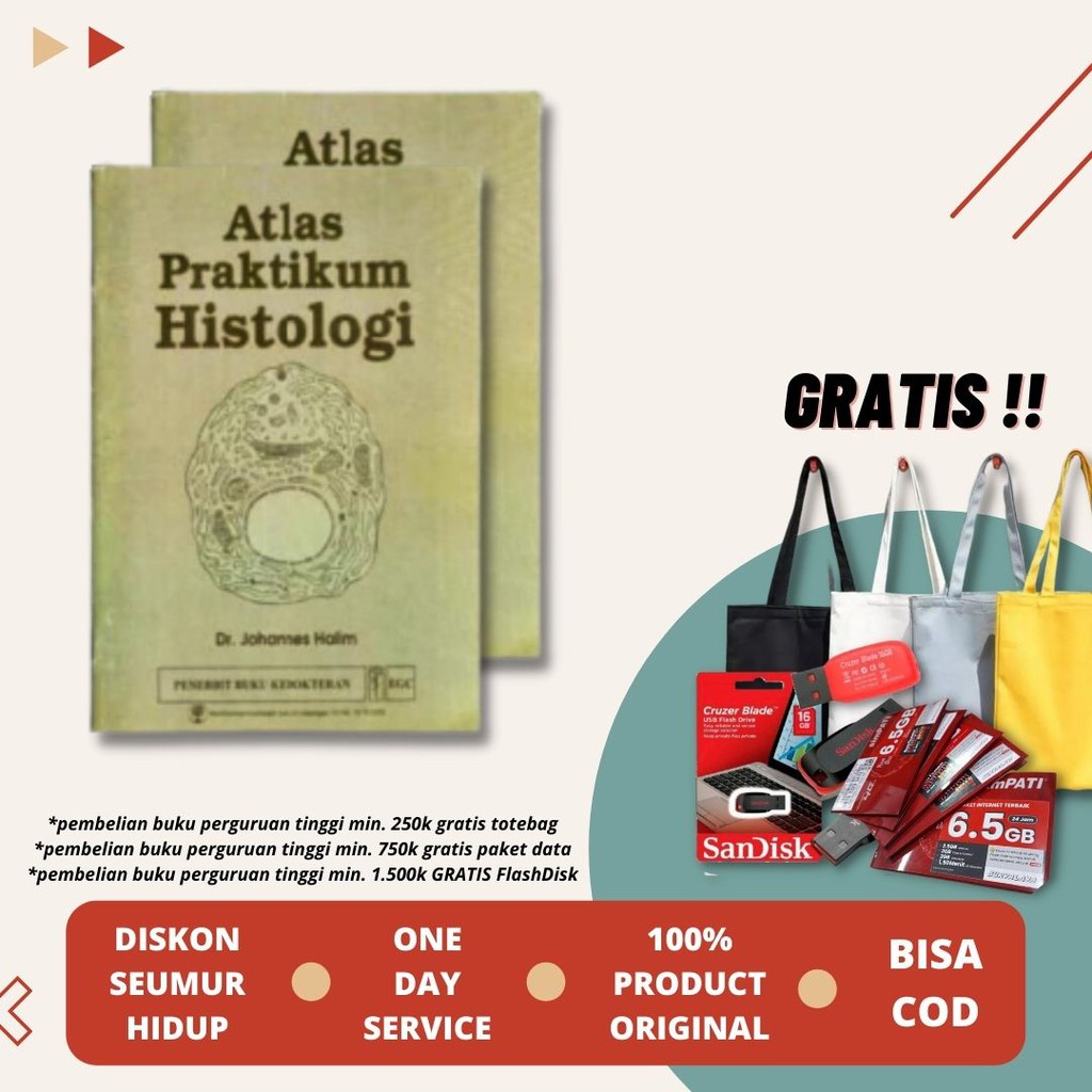 ATLAS PRAKTIKUM HISTOLOGI KARYA JOHANNES HALIM
