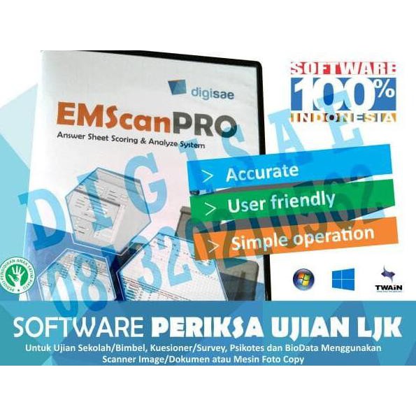 Kualitas Terbaik] Software Periksa Ujian Ljk Profesional Best Seller