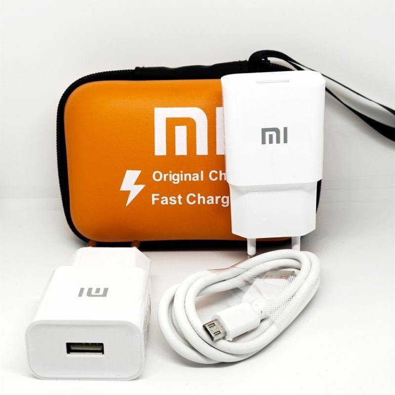 Charger Xiaomi ORIGINAL Fast Charging 2A Type C USB Kabel Free Dompet Charger Xiaomi