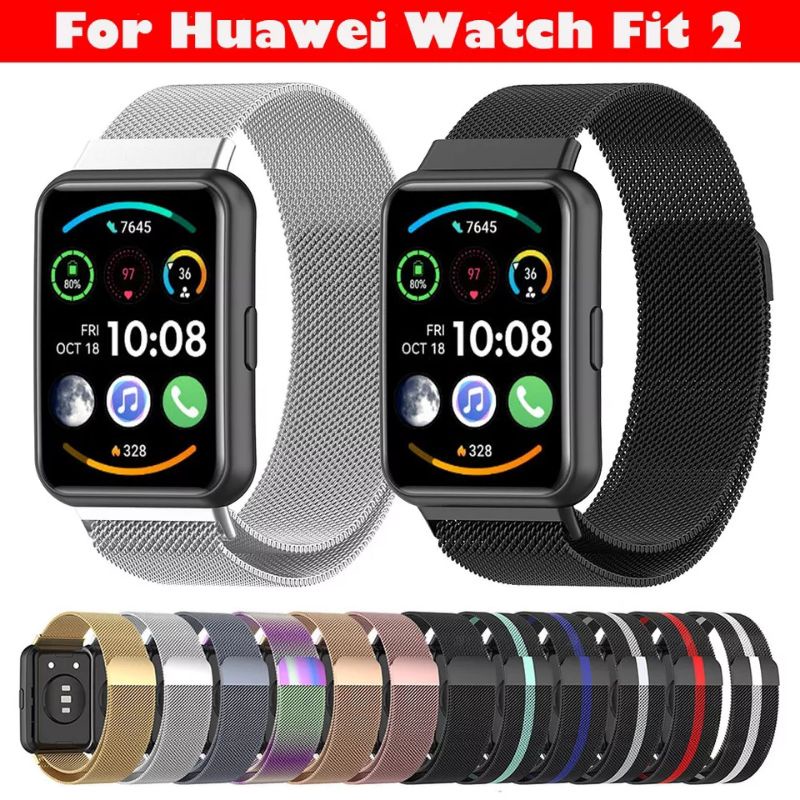 Strap Milanese Magnetic For Huawei Watch FIT 2