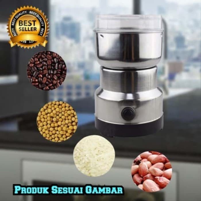 Nima Coffee Grinder / Penggiling Biji Kopi Elektrik / Gilingan Kopi Listrik / Nima Gilingan Kopi 150W / Nima Electric Grinder