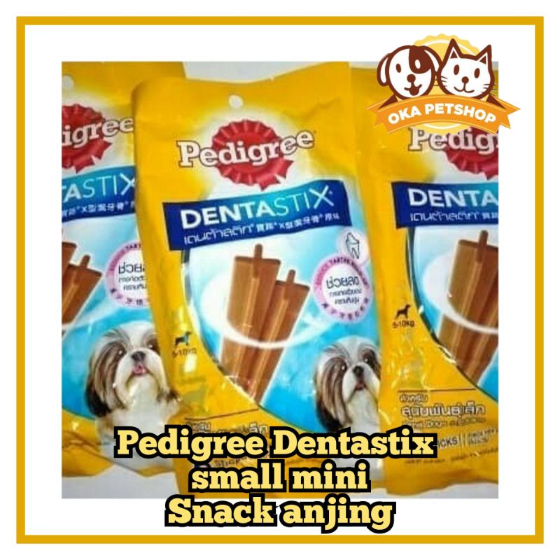 pedigree dentastix small / snack anjing denta stix