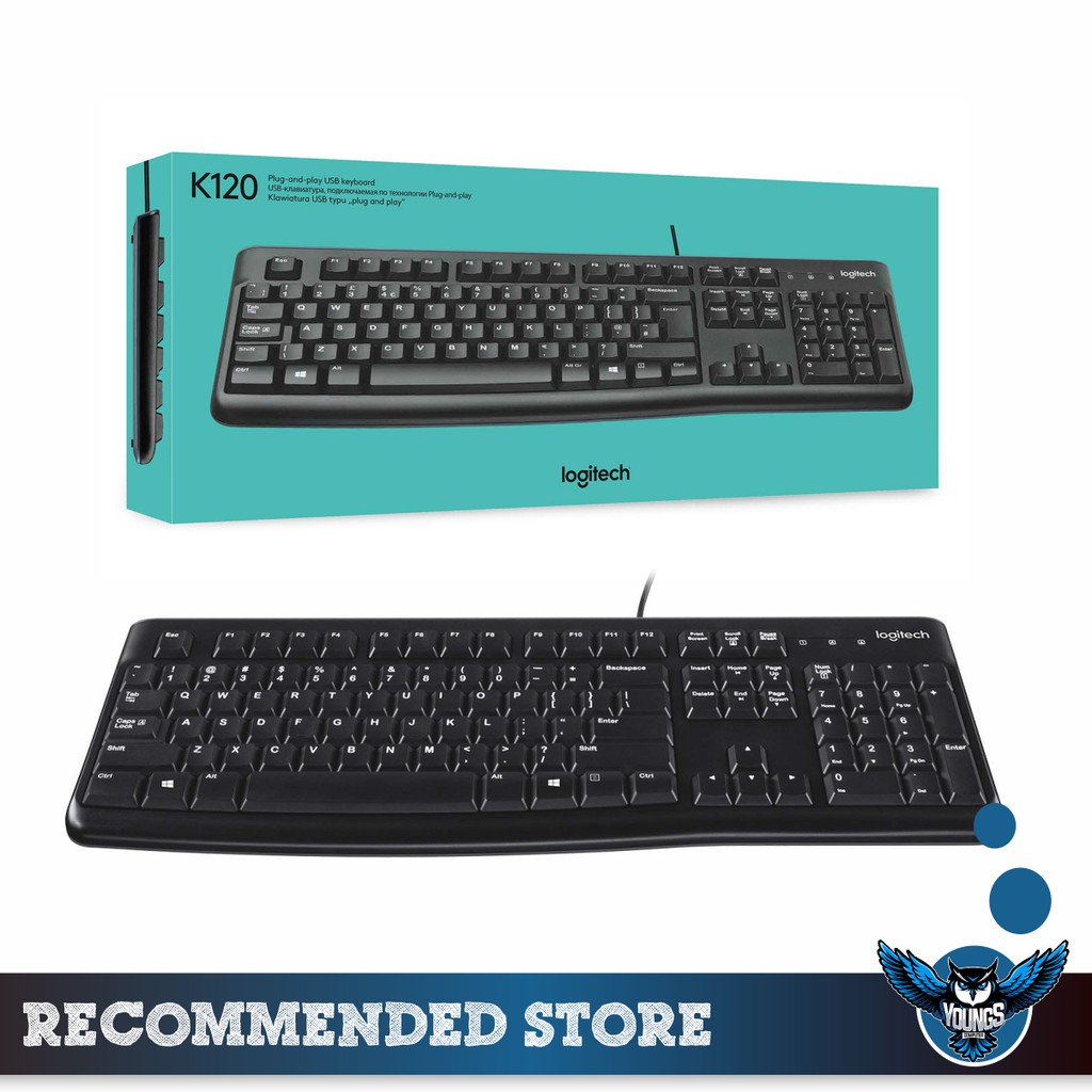 KEYBOARD LOGITECH K120 ORIGINAL