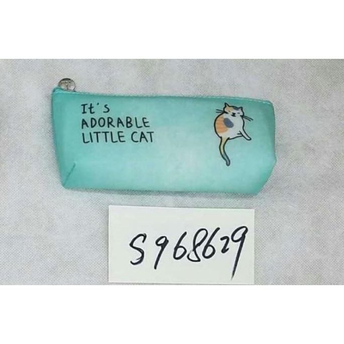 

PROMO SALE !!TEMPAT PENCIL KOTAK PENSIL MOTIF ADORABLE CAT S968629