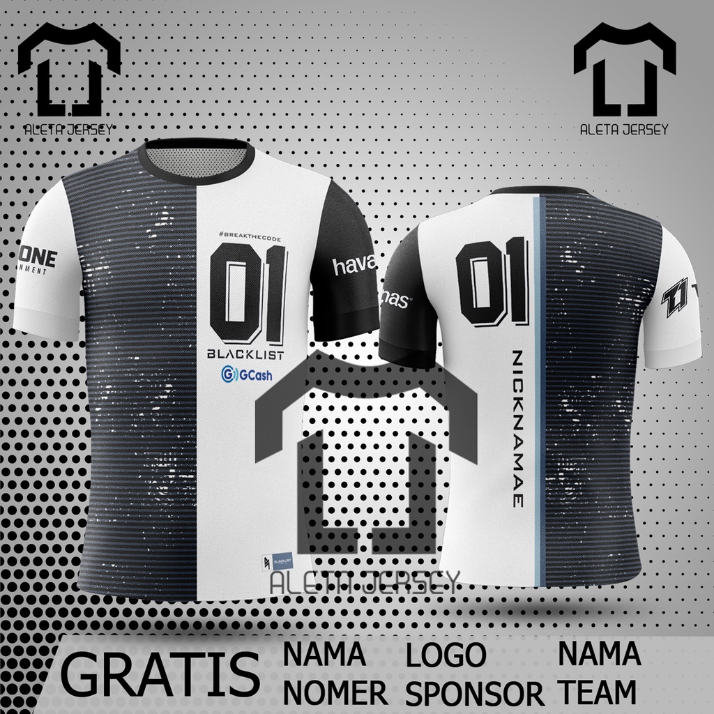 JERSEY BLACKLIST ESPORT TERBARU