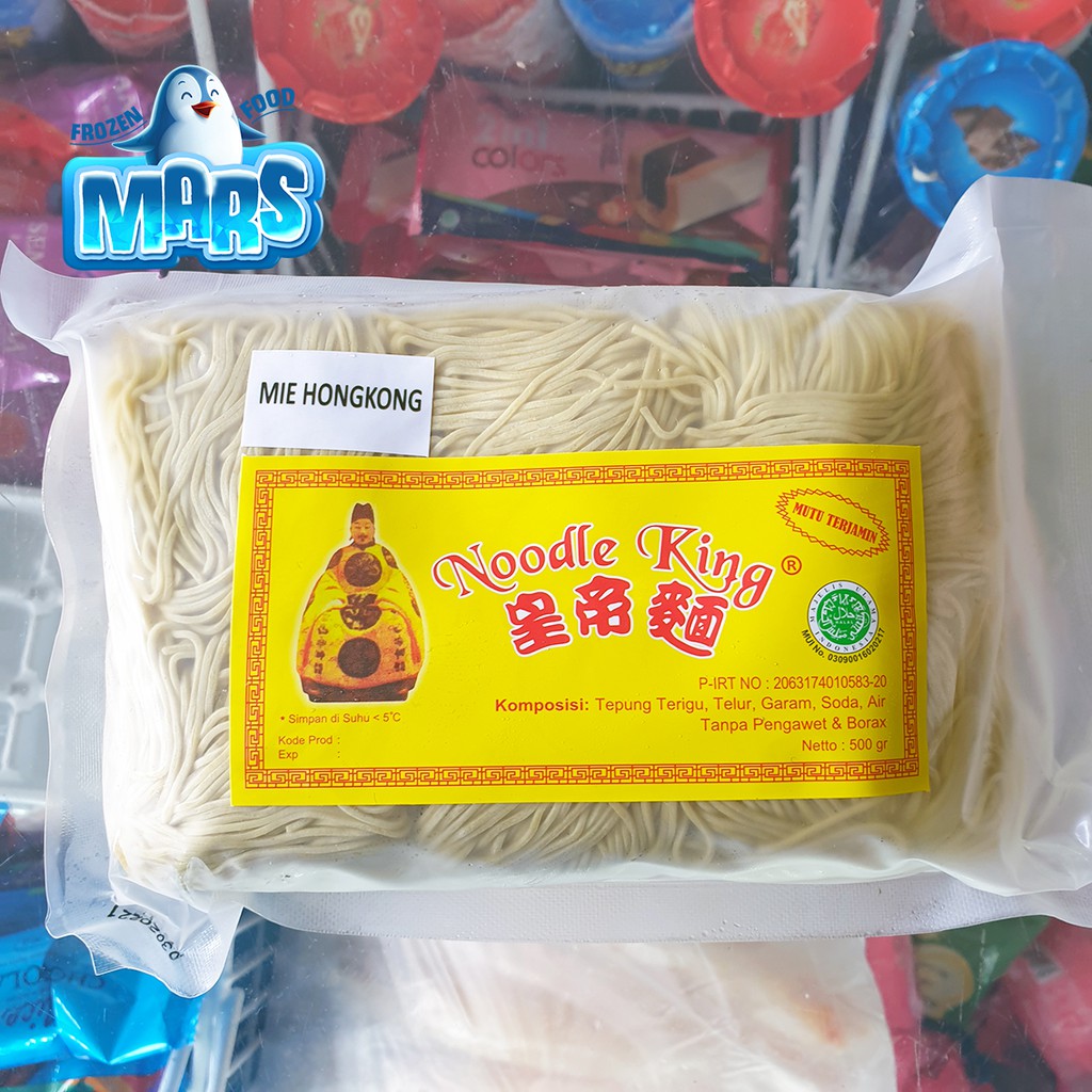 

MIE HONGKONG NOODLE KING 500gr
