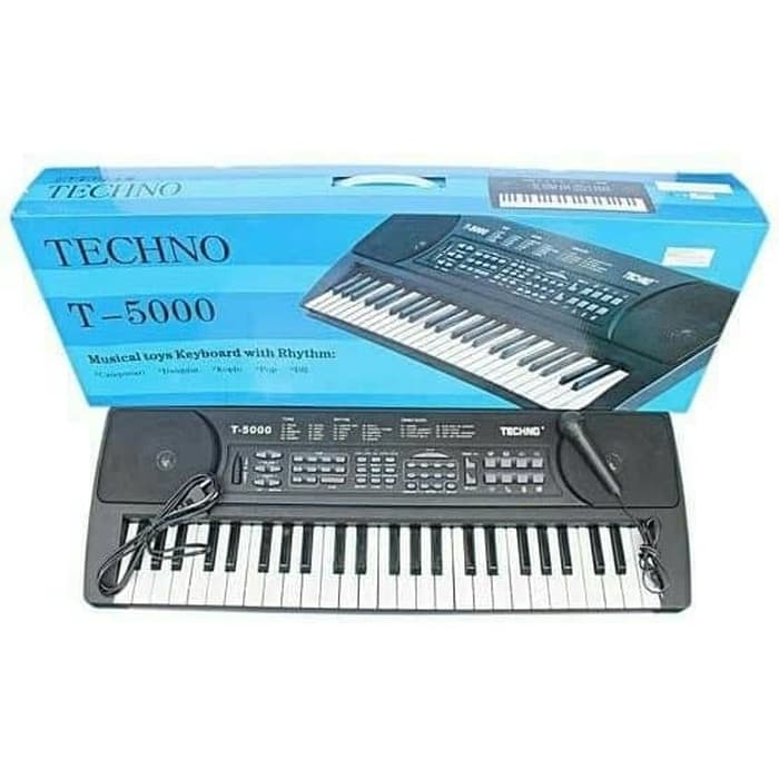 Alat Musik / Keyboard Musik / Keyboard / Piano / Keyboard Techno T-5000 ...