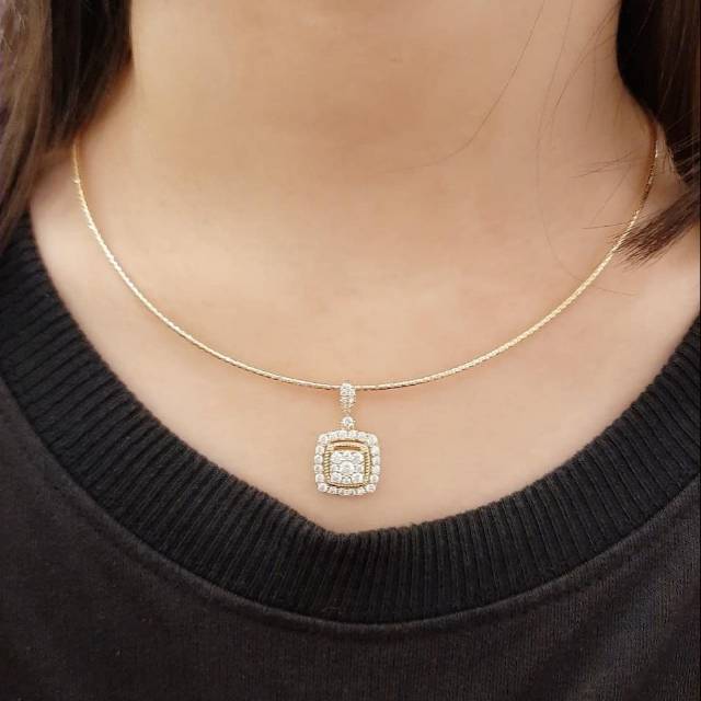 ASLI XUPING 100% CHOKER EMAS MT DM CKE038