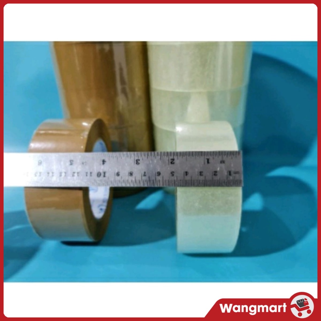 

Lakban 45mm 200Y Tape lakban bening & lakban coklat Isolasi bening & Isolasi coklat