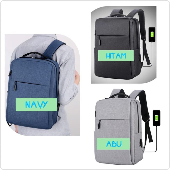 Tas Ransel Kasual Minimalis MB784