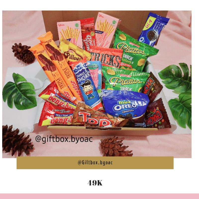 

Snack Box - Gift box- Birthday gift