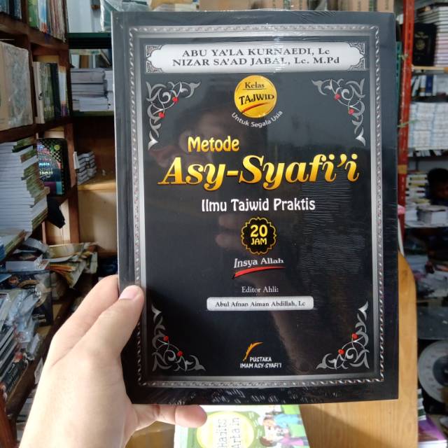 Buku ORI metode ASY Syafi'i ilmu tajwid praktis - Metode Asy Syafii Hitam