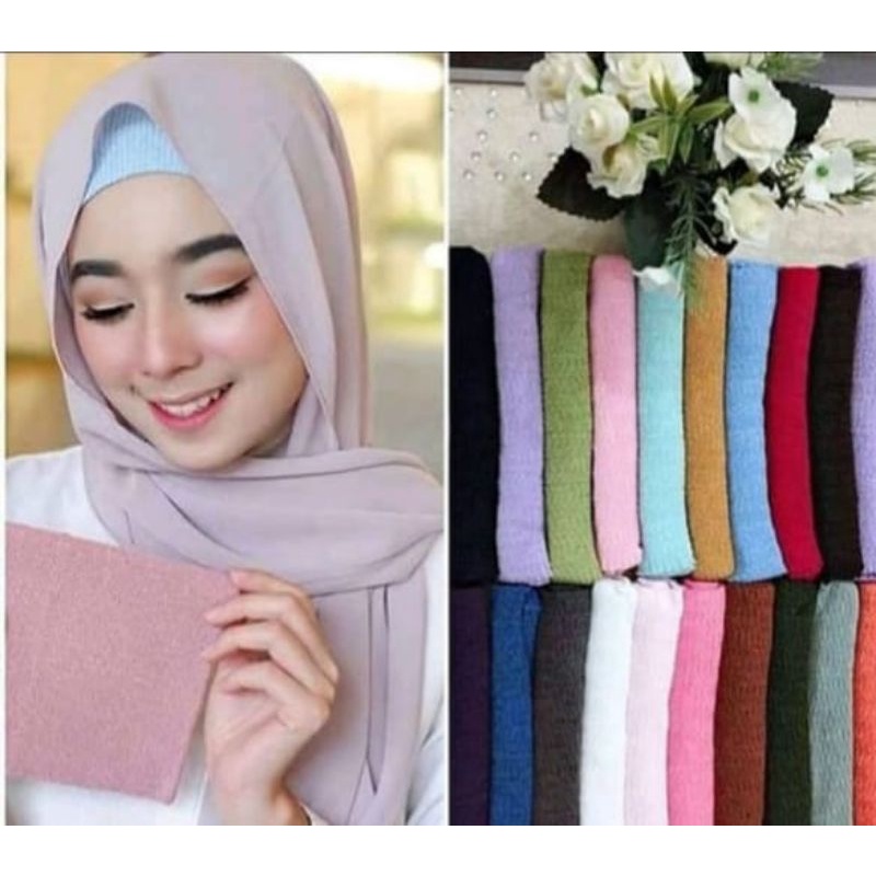 iner rajut 1 warna (10 pcs)