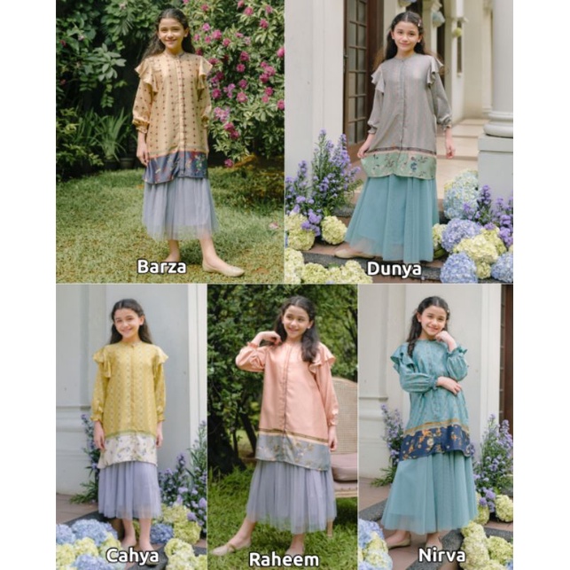 Jelma Series Jelma Family Set Midi Anak Tunic Anak by Kamila Wardrobe