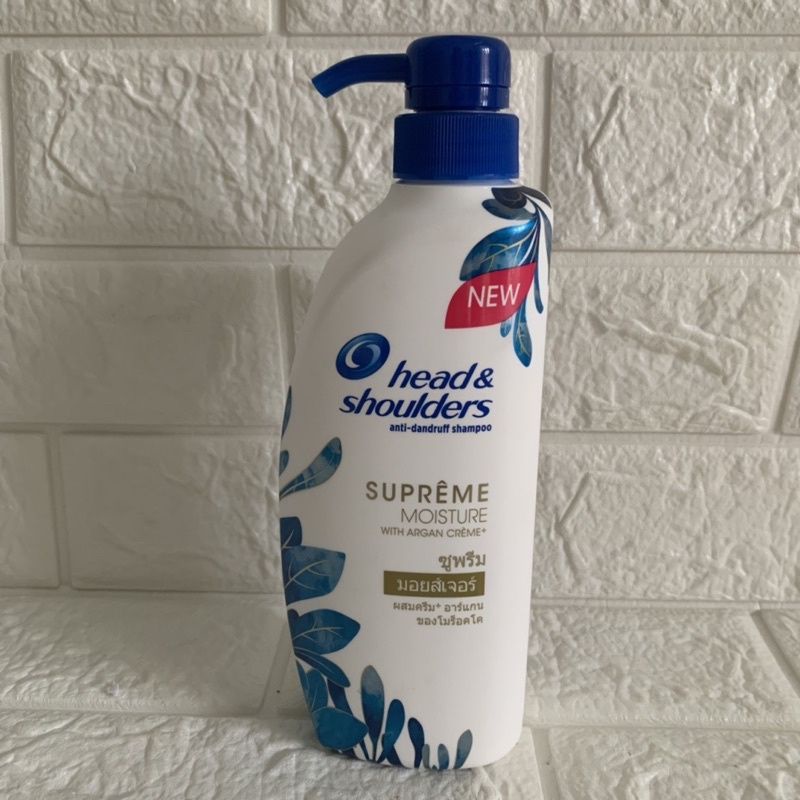 shampo head and shoulder supreme moisture 480ml