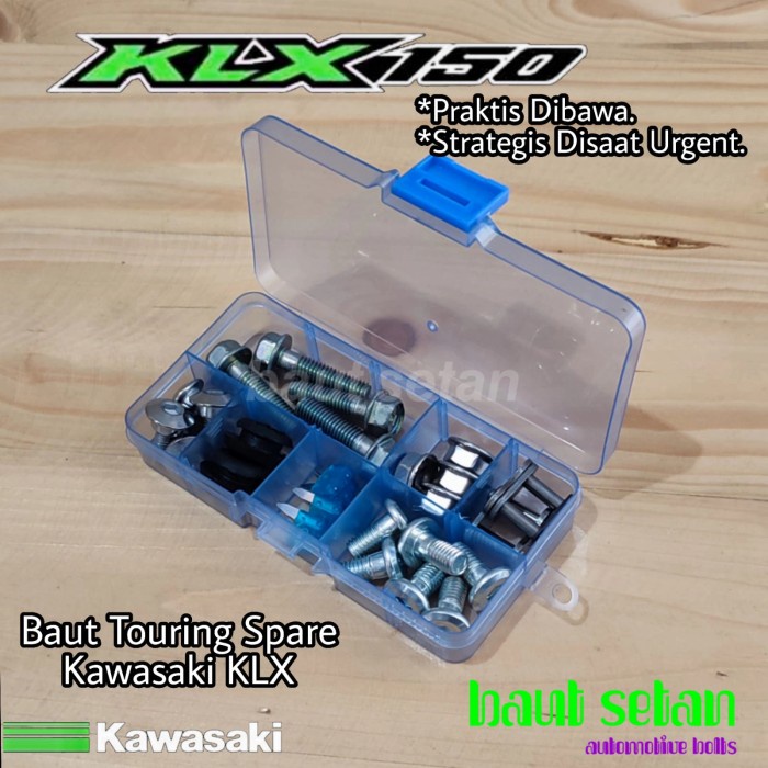 Baut Spare Bodya Kawasaki KLX 150-Baut Cadangan Body Motor