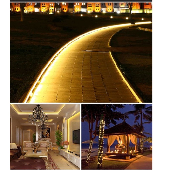 Lampu LED Strip Selang 2835/120LED 220V Per Meter 120Mata LED Water Proof