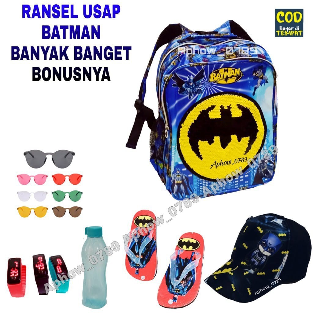 Tas ransel usap model b4tm4n bonus banyak