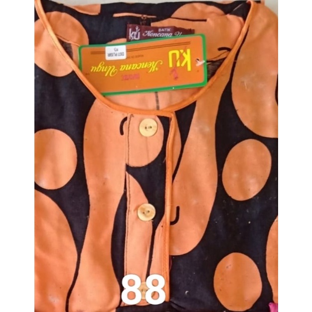 Daster Kencana Ungu Plisir K3 label coklat-50