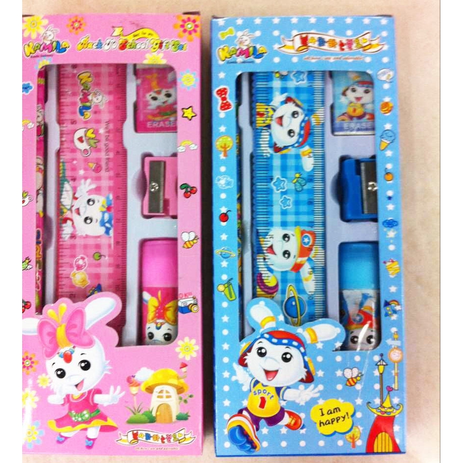 

TERLARIS Set Alat Tulis Kamila L041 PINK dan BIRU