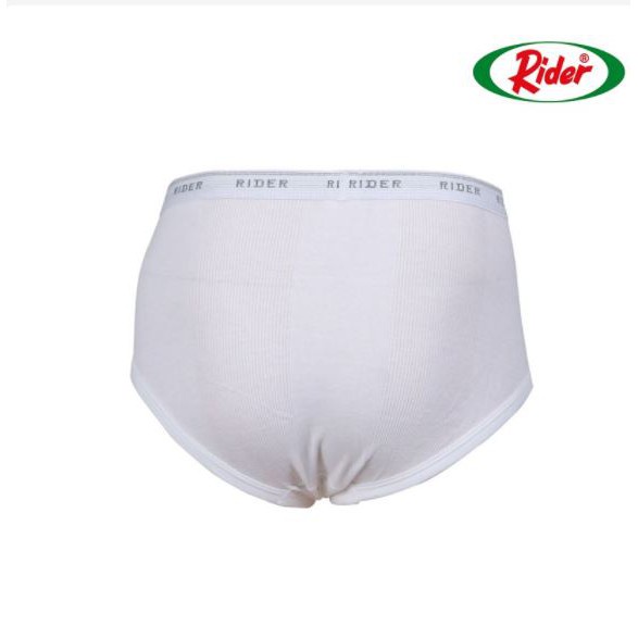 Celana Dalam Rider Putih R125B Pria Dewasa | R 125 B CD Laki Laki Pakaian Dalam Underwear | Sguna