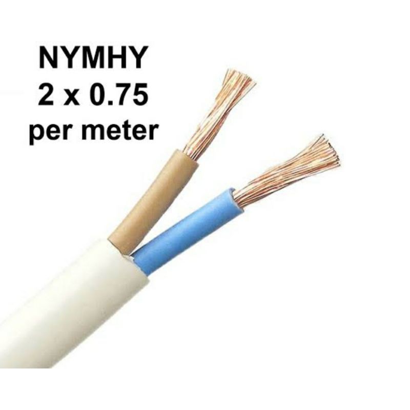 Kabel NYMHYO 2X0.75mm  Meteran