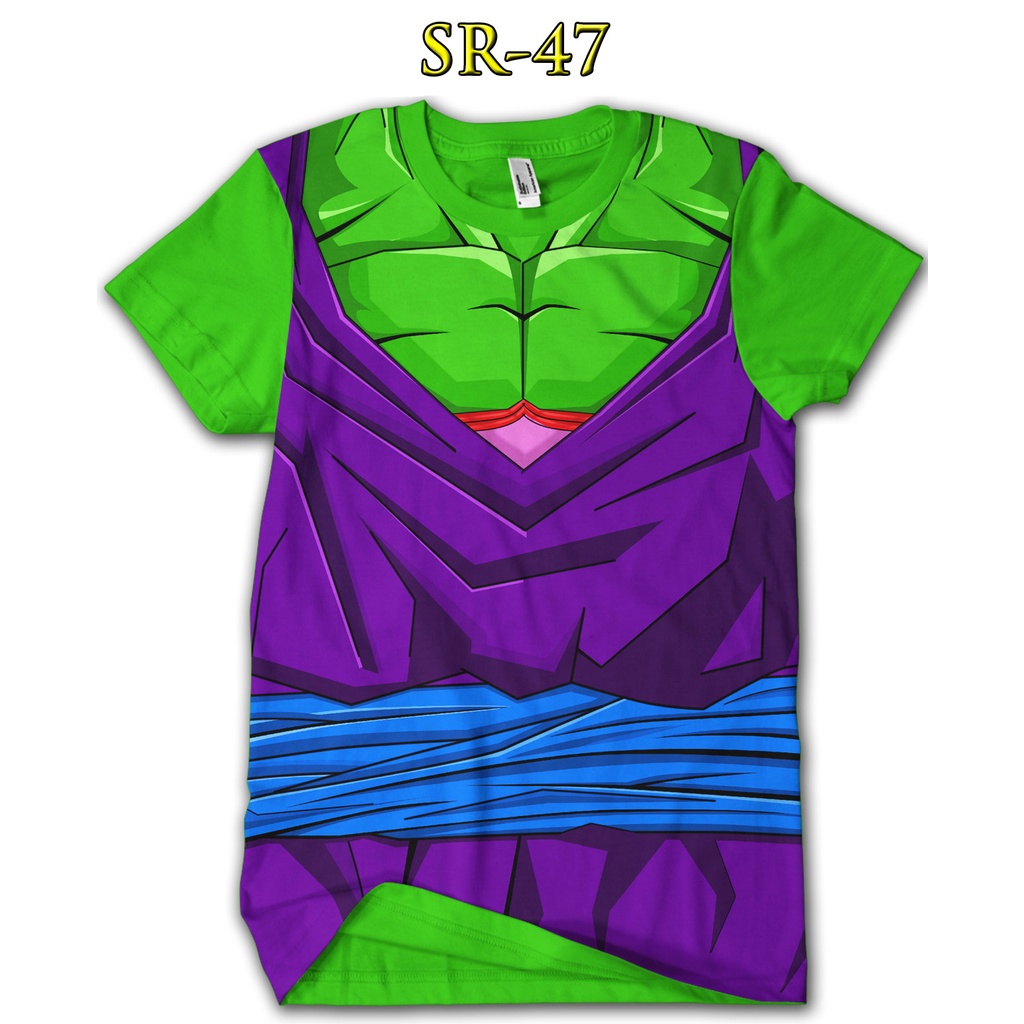 Baju Dragon Ball Piccolo Kaos Anak Dragon Ball 3D #SR-47