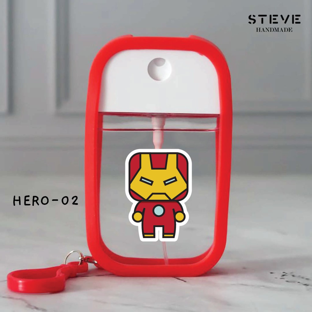 Pocket Hand Sanitizer Spray + Silicon HS2150 Tema Marvel Super Hero