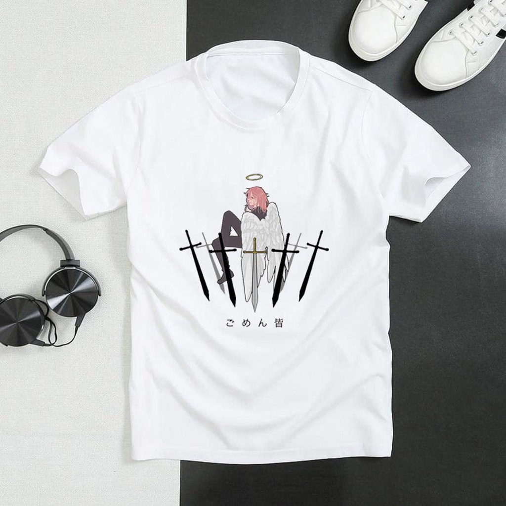 Kaos The Chainsaw Man Casual Anime Manga Premiun Unisex