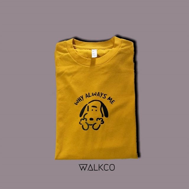 Kaos walkco why always me mustard