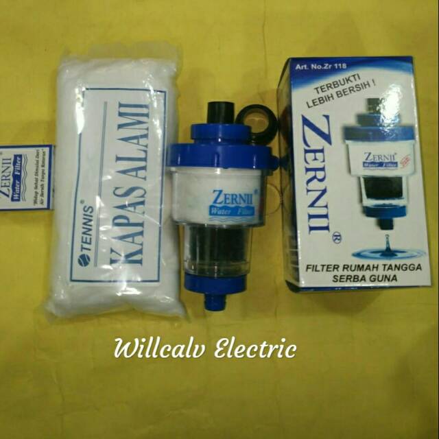 PAKET KOMPLIT SARINGAN AIR ZERNII / FILTER AIR ZERNII