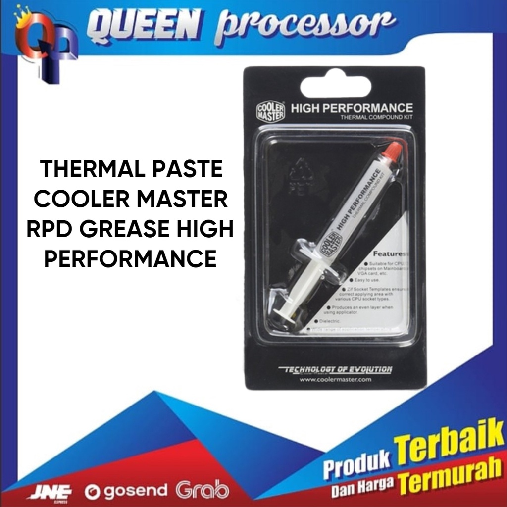 Jual THERMAL PASTE COOLER MASTER RPD GREASE HIGH PERFORMANCE Shopee