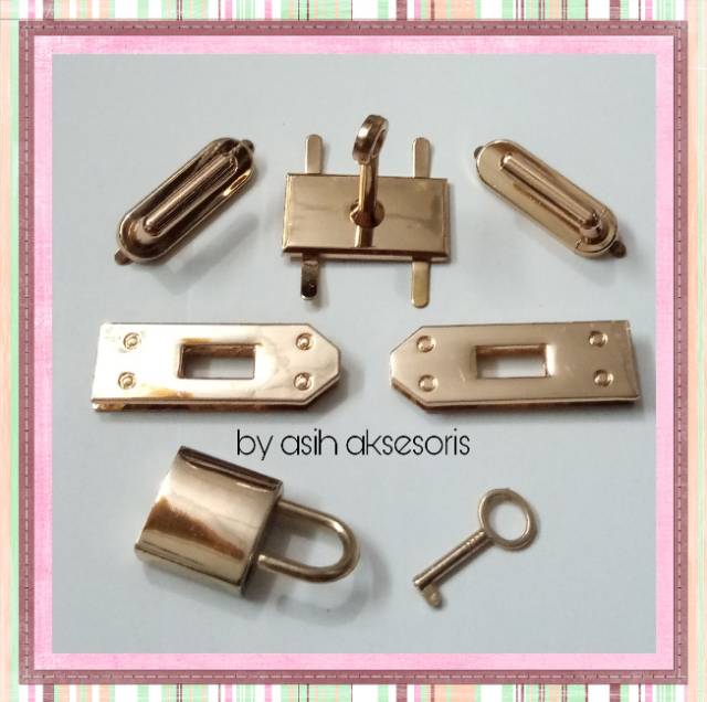 AKSESORIS TAS isi 7pcs