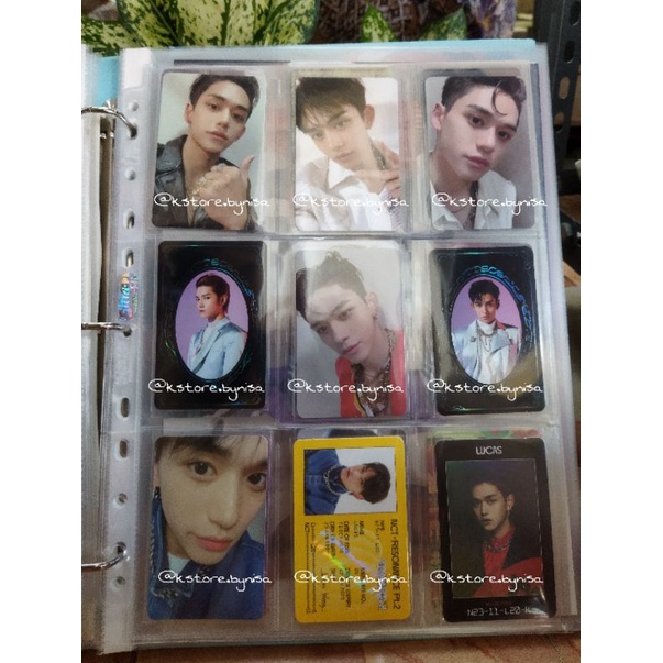 [READY] Photocard Nct Wayv Official PC Taeyong Lucas Winwin Hendery