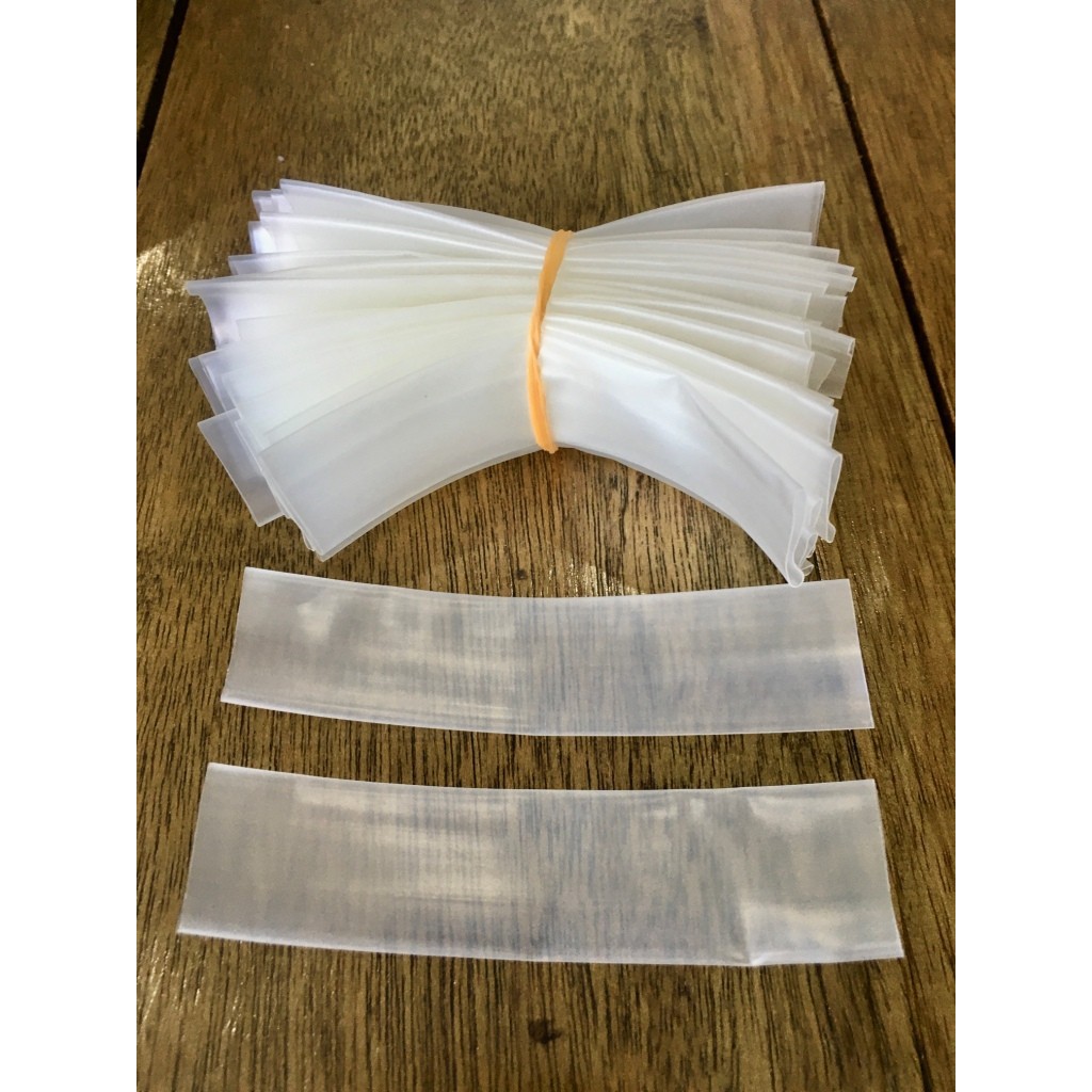 Heatshrink Bening 16mm 10cm isolasi bakar bungkus kabel